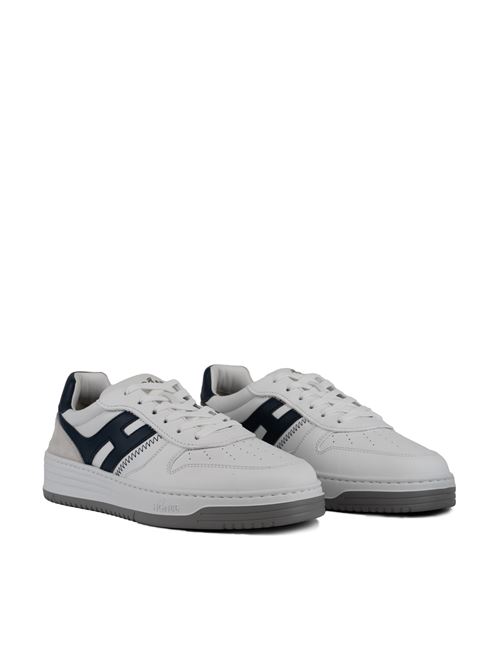 Sneakers h630 bianco blu HOGAN | HXM6300EU50 ODZ11G1